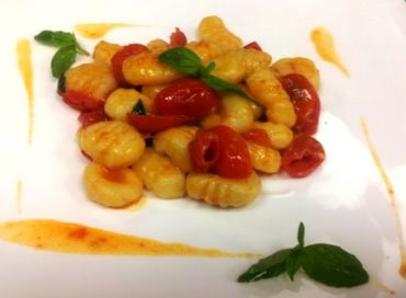 Les gnocchi à la sauce tomate