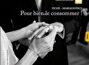 Le mariage écofrugal