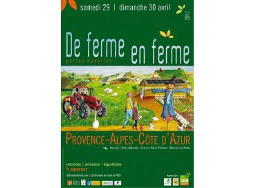 De ferme en ferme dans les Alpes Maritimes les 29 et 30 avril 2017