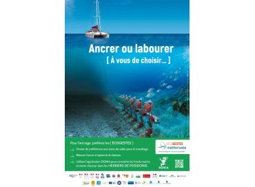 S'ancrer sans labourer avec Ecogestes Mediterranée