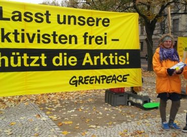 Greenpeace 28 militants emprisonnés en Russie