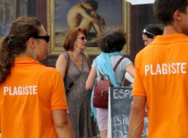 Le louvre à la plage