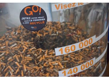 MéGO! Ensemble recyclons les mégots de cigarettes