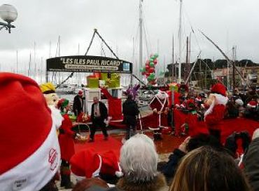 Le Père Noël à Sanary-sur-Mer