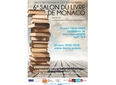 Salon du Livre de Monaco : 6ème édition !