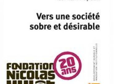 Vers une société sobre et désirable